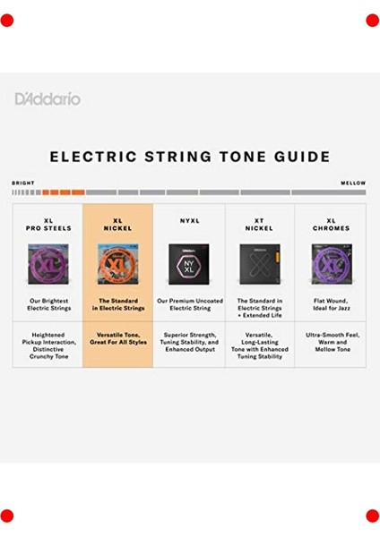 Nikel Sargı Bas Gitar Tel Seti - Uzun Ölçek 50-120 modelleri