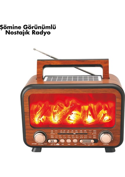 Nrzsnt Alev Efektli Bluetooth Hoparlör