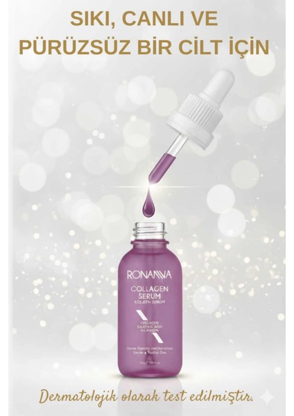 Kolajen Serum - Botox Etkili, Allantoin, Salisilik Asit, Hyalüronik Asit - 30ML modelleri