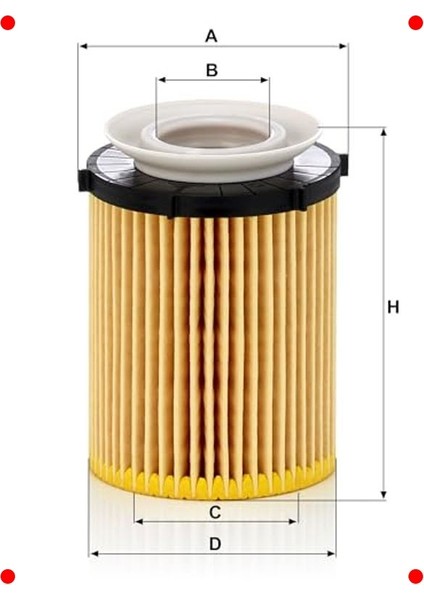 Yüksek Performanslı Motor Yağ Filtresi modelleri