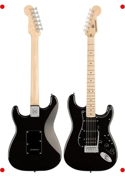 50W Amfili Akçaağaç Klavye Ssh Gitar Seti fırsatları