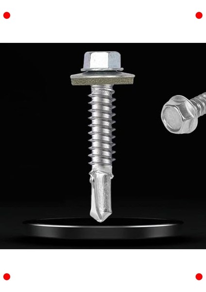 Trapez Çatı Vidası 5.5X32 mm - 100 Adet