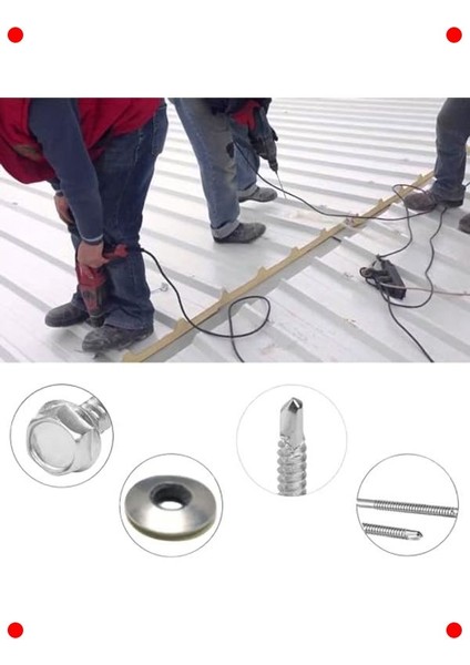 Trapez Çatı Vidası 5.5X32 mm - 100 Adet modelleri