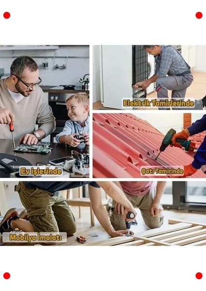 Trapez Çatı Vidası 5.5X32 mm - 100 Adet indirimleri