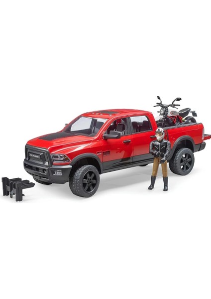 Bruder Ram 2500 Pickup, Ducati Motorsiklet ve Sürücüsü BR02502 fiyatları