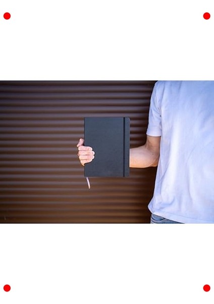 Xl Boy Siyah Yumuşak Kapaklı Profesyonel Defter fırsatları
