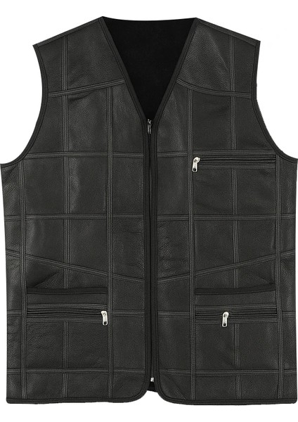 Premıum Deri Set – Yelek, Eldiven, Deri Börk Şapka modelleri