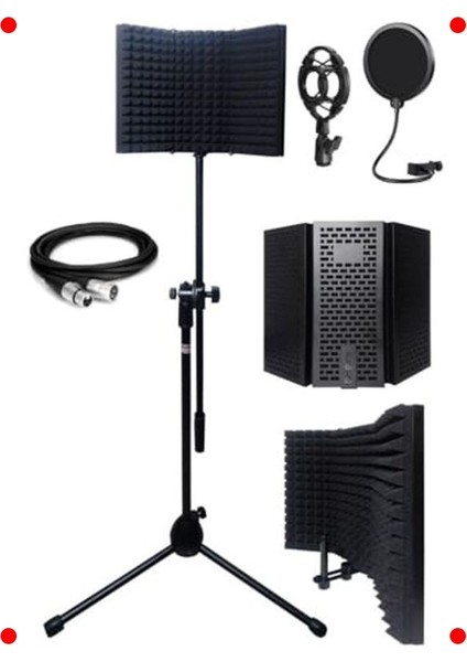 Mikrofon Kayıt Stüdyo Seti | Stand & Aksesuarlar fiyatları