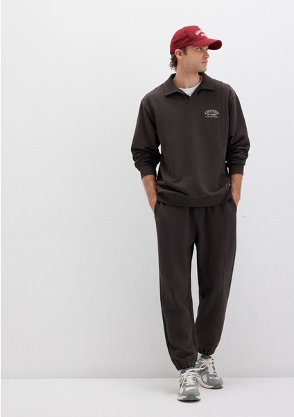 Kahverengi Jogger Eşofman Altı 0010522-70219