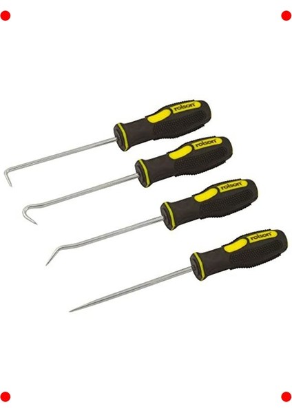 4 Parça Kanca ve Seçim Aleti Seti