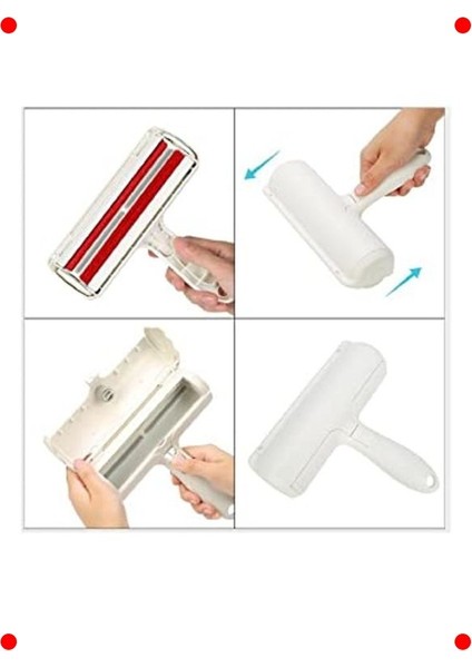 Evcil Hayvan Tüy Toplayıcı Fırça (Hazneli) modelleri