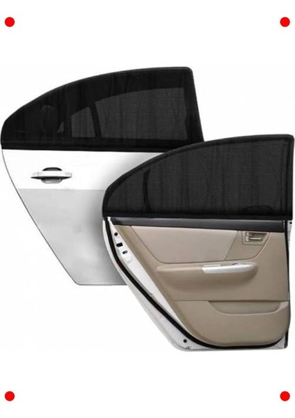 Arka Yan Cam Güneşlik Perdesi - Uv Korumalı (2 Adet) fiyatları