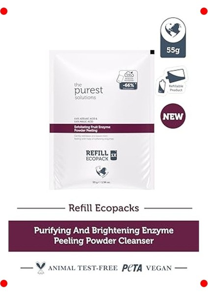 Meyve Enzimli Peeling Pudra Ekolojik Yedek Paket fiyatları