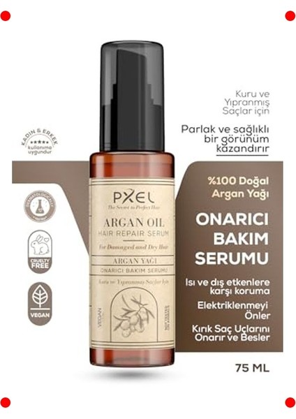 Saç Onarıcı Serum Vegan Argan & Hindistan Cevizi fiyatları