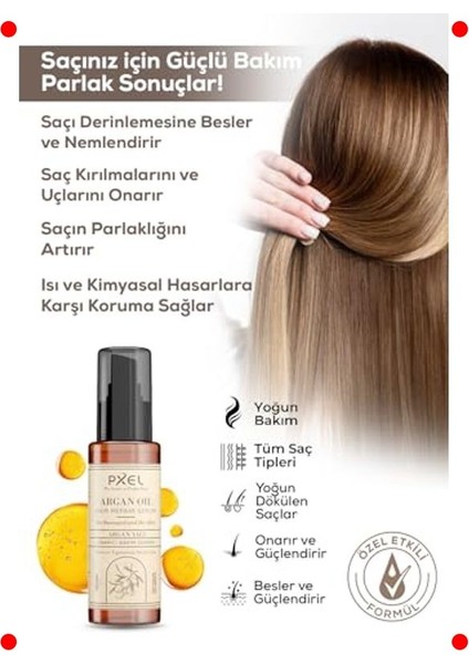 Saç Onarıcı Serum Vegan Argan & Hindistan Cevizi fırsatları