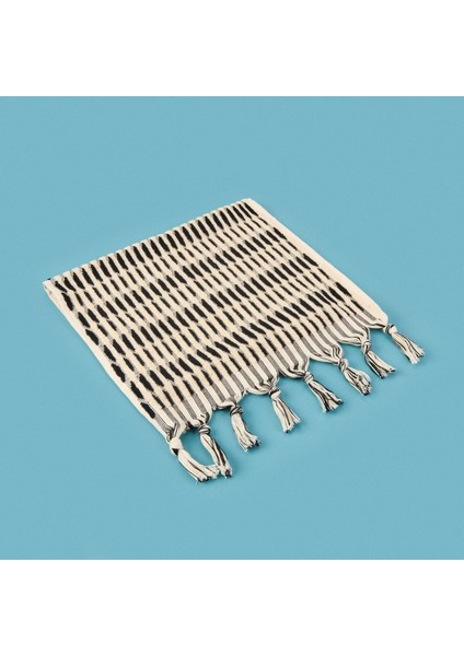 Soft Greta El Havlusu - Ekru / Siyah - 30X50 cm fiyatları