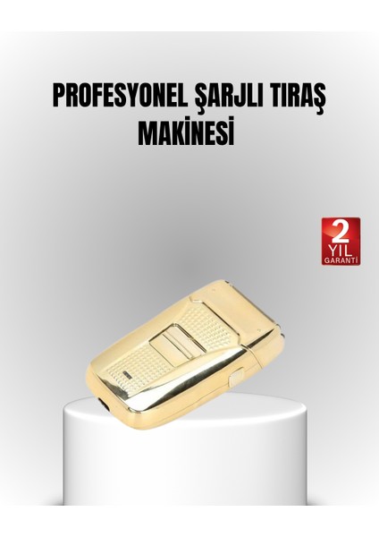 Techmrt Şarjlı Islak Kuru Tıraş Makinesi Cilt Dostu Hassas Bıçaklı