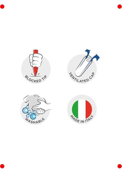 Yıkanabilir Fosforlu Keçeli Kalem Seti, 8'li indirimleri