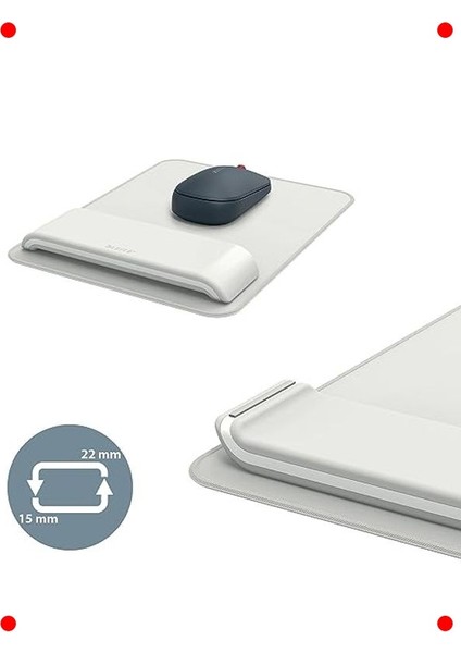 Ayarlanabilir Bilek Destekli Ergonomik Mouse Pad fırsatları