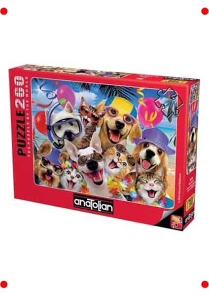 Plaj Selfisi Temalı 260 Parça Yapboz