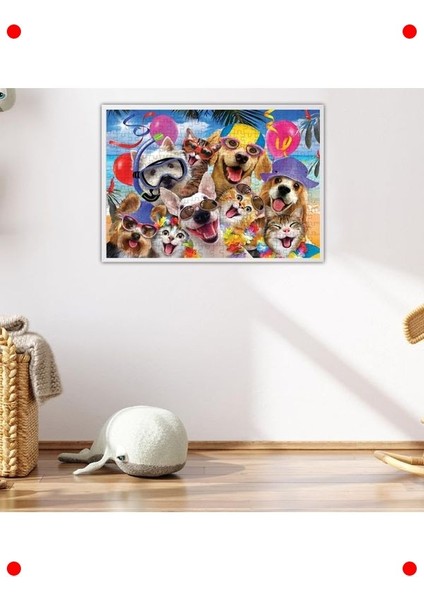 Plaj Selfisi Temalı 260 Parça Yapboz fiyatları