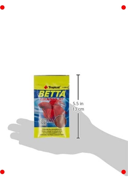 Betta Balıkları Için Özel Granül Yem 10 gr modelleri