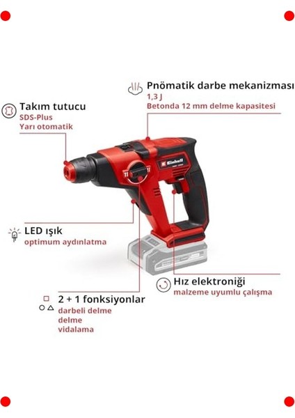 Akülü Pnömatik Kırıcı Delici Matkap (Solo) modelleri