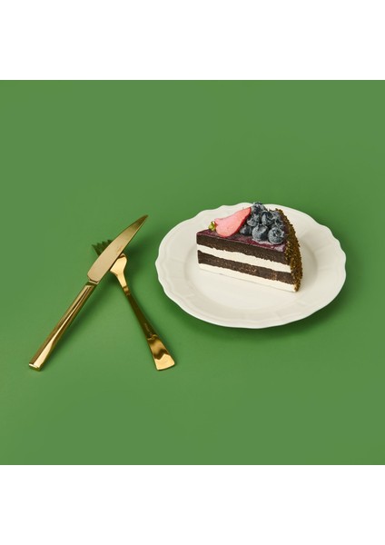 Porselen Tiffany Tatlı Tabağı - Krem - 19 cm fiyatları