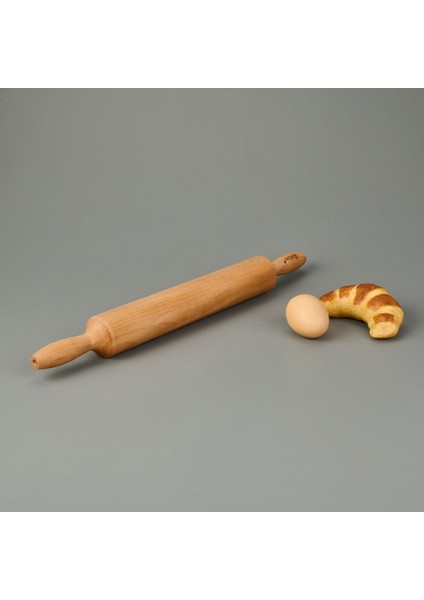 Ahşap Merdane - Açık Kahverengi - 46 cm fiyatları