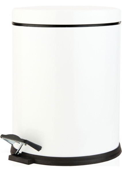 Bath Pedallı Çöp Kovası - Beyaz - 5 Lt fiyatları