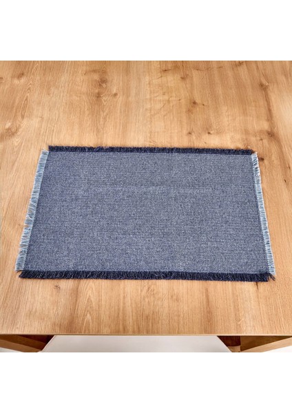 Soft Plaid 2'li Amerikan Servis - Mavi - 30X50 cm fiyatları