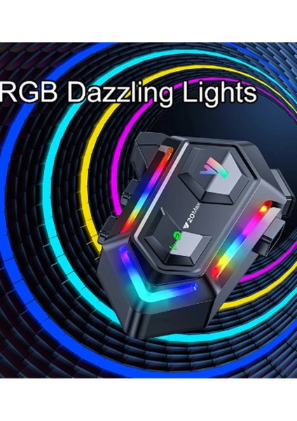 Y20 Motosiklet Bluetooth 5.3 Kask Intercom 2 Kişi 300 Metre Eşleşme Özellikli indirimleri