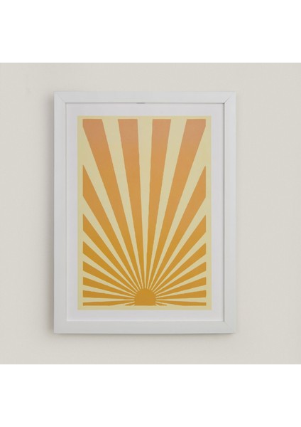 Deco Sun Madness Duvar Panosu - Renkli - 30X40 cm