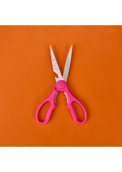 Desenli Mutfak Makası - Asorti - 25 cm