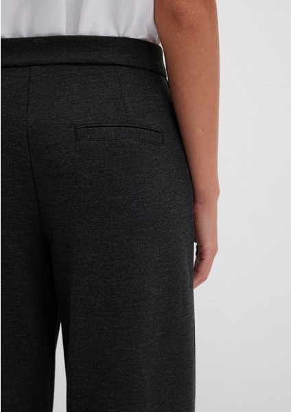 Antrasit Örme Pantolon 1011048-87829