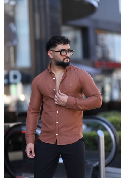 Business Class Klasik Yaka Kolay Ütülenebilir Gömlek