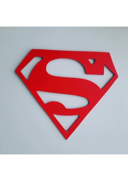 Süpermen Kırmızı Çocuk Odası Duvar Dekoru
