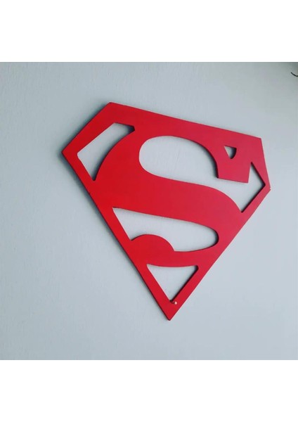 Süpermen Kırmızı Çocuk Odası Duvar Dekoru modelleri