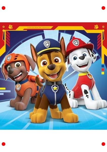 Paw Patrol Temalı Yapboz Seti - 3X49 Parça indirimleri
