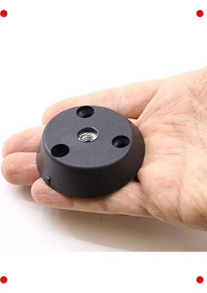 Açılı Mobilya Ayak Bağlantı Aparatı - Siyah (12 Adet) indirimleri