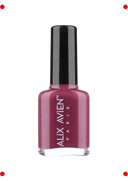 Vişne Rengi Yüksek Pigmentli Hızlı Kuruyan Oje