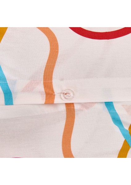 Soft Vonal Çift Kişilik Nevresim Takımı - Renkli modelleri