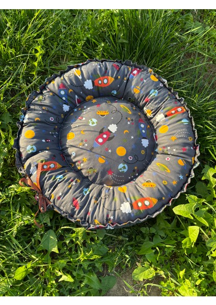 Kedi Köpek Yatağı Minderi (Atronotlar) 50CM