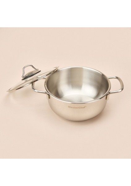 Paslanmaz Çelik Tencere - Gri - 20 cm modelleri