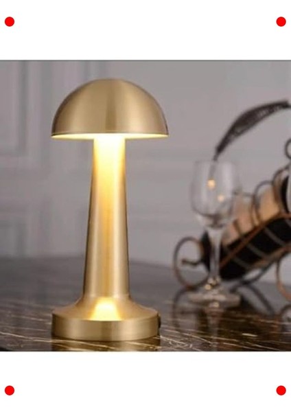 Şarjlı Dokunmatik LED Masa Lambası 3 Renk Taşınabilir fırsatları