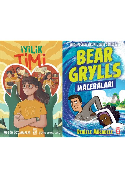 Iyilik Timi (Metin Özdamarlar) ve Denizle Mücadele - Bear Grylls Maceraları
