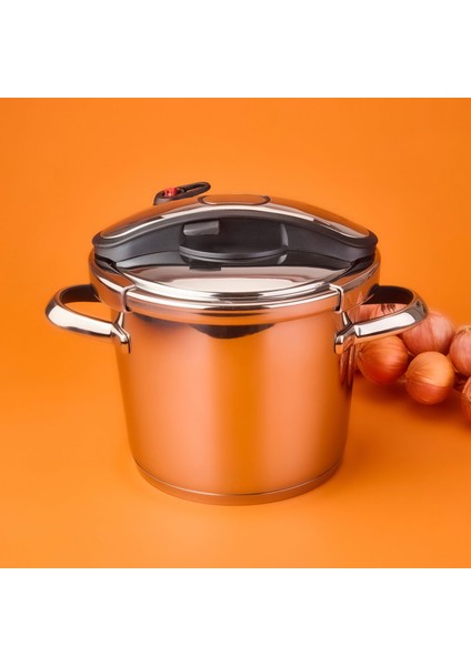 A163 Vertex Düdüklü Tencere - Siyah / Gri - 22 cm modelleri