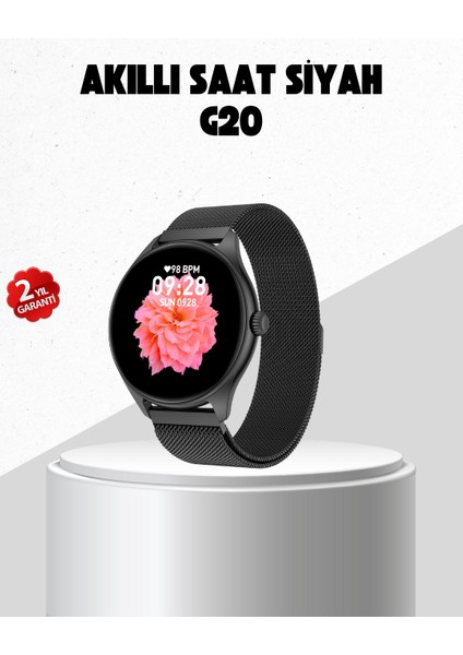 Yzlal G20 Mini Akıllı Saat – Iphone & Android Uyumlu, Adım Sayar ve Uyku Takipli