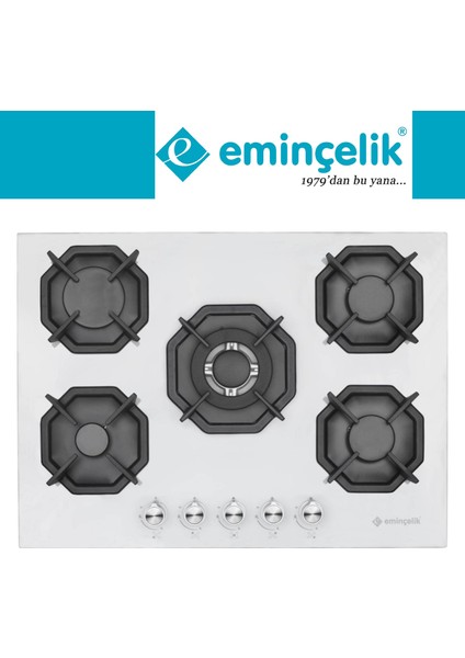 ve Afm Tech Markalı / Via 5 Gözlü 1'wok Antrasit Ankastre Set (22 386 + FM7710 + FM3407) fiyatları