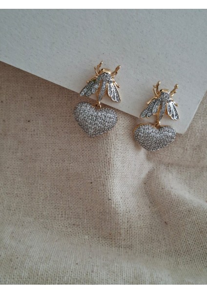 Bee My Love Limited Begüm Khan Tasarım Küpe modelleri